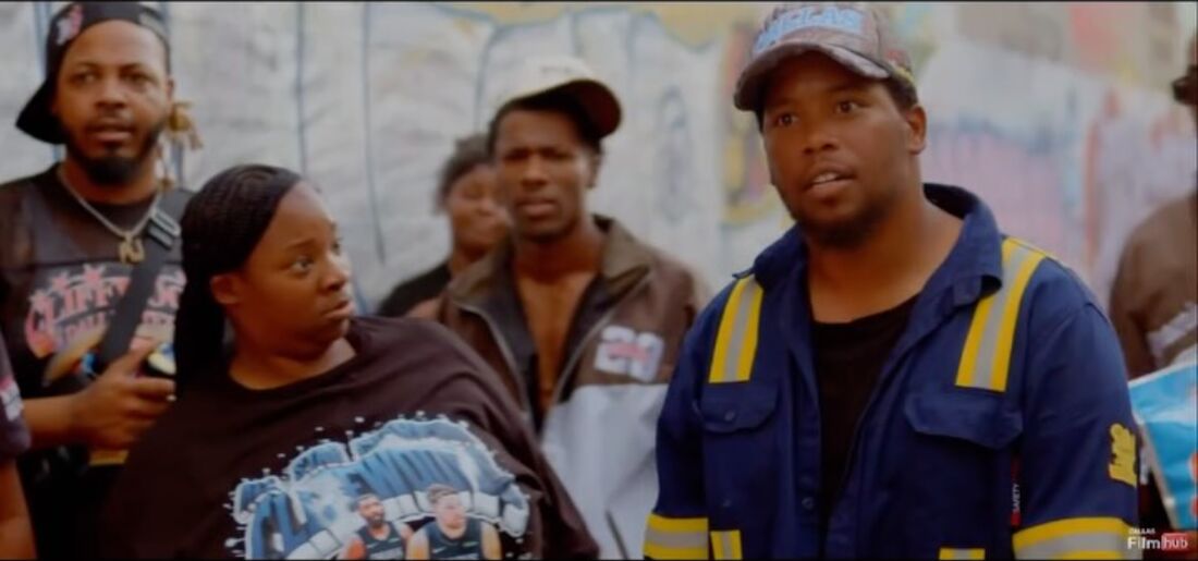 Still from the short film Exotics Only