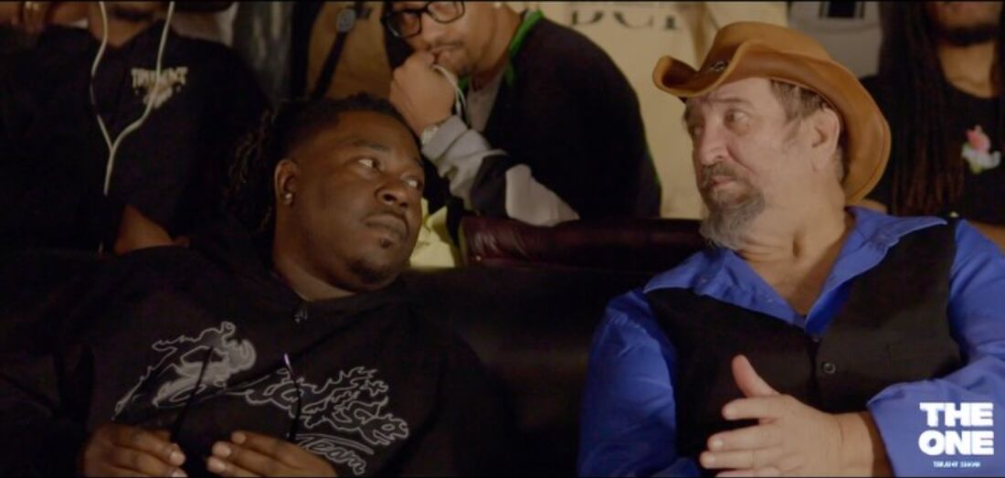 Still from the short film The One
