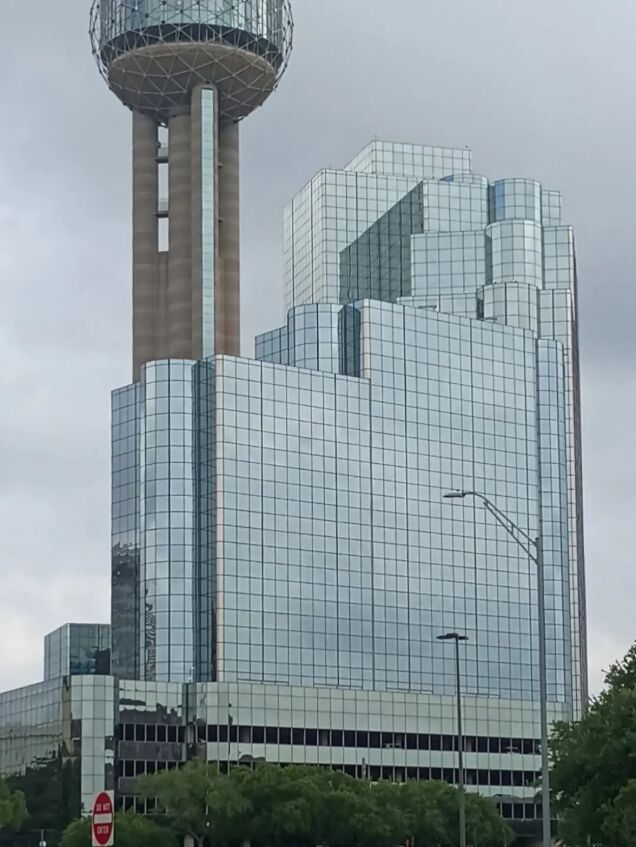 The Dallas skyline